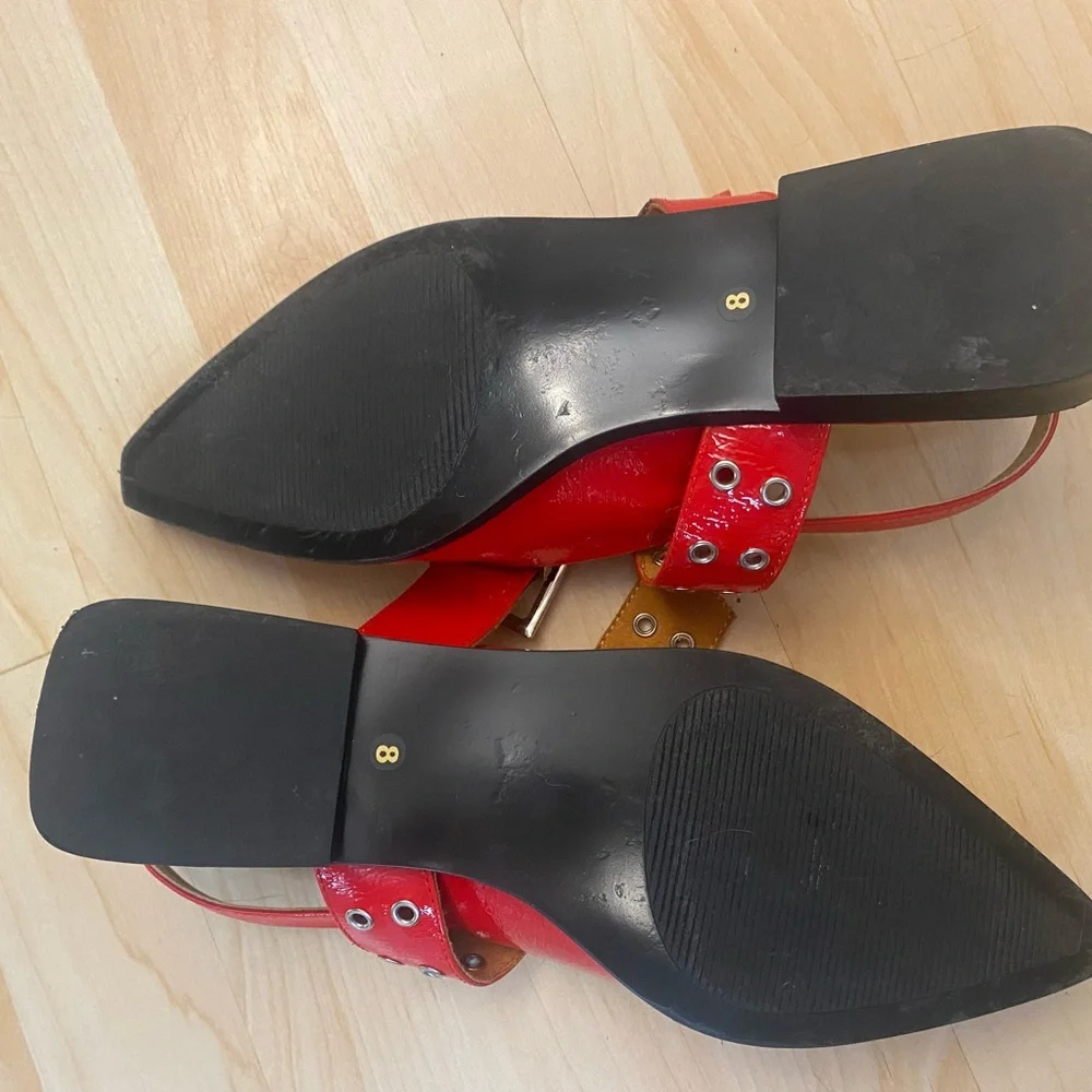 Steve Madden smokee buckle slingbacks - Picture 4 of 10